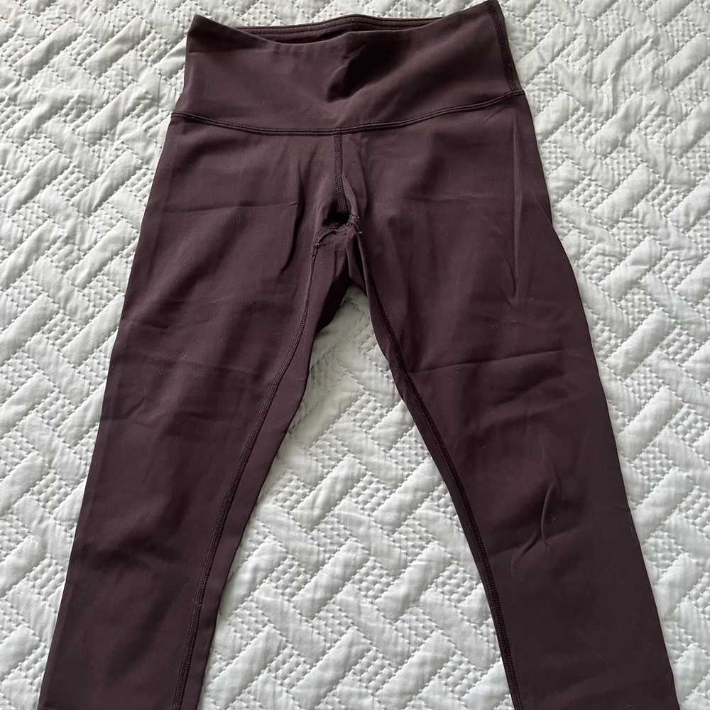 Lululemon cropped leggings
